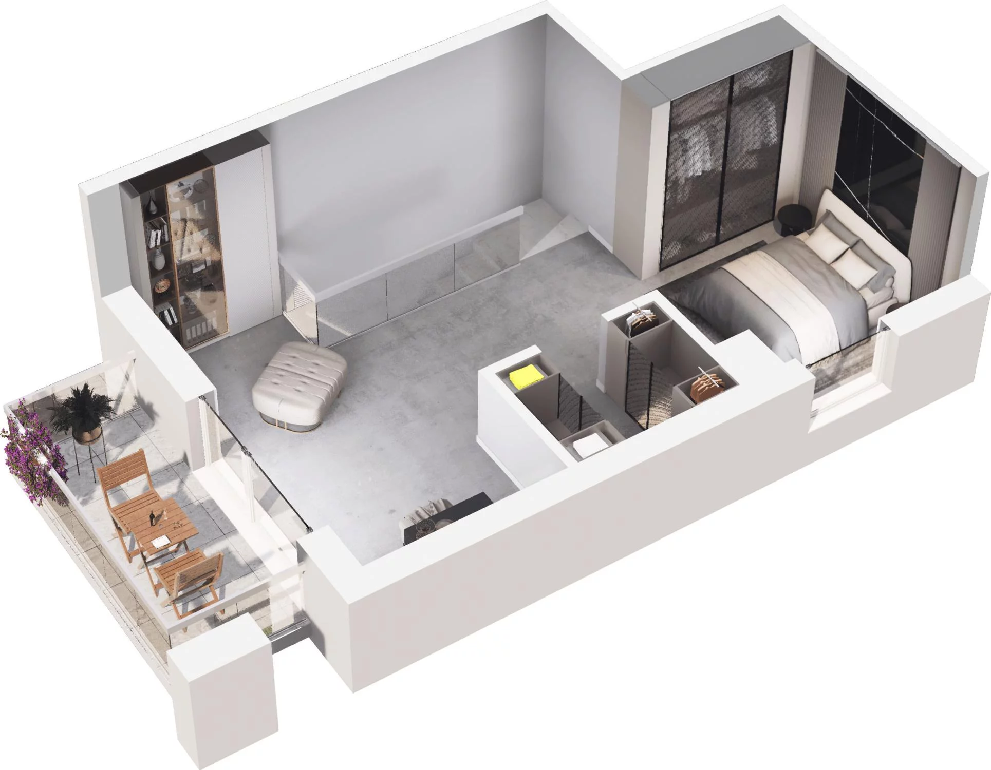 2 pokoje, apartament 64,36 m², parter, oferta nr 5.01, Pino Resort, Gdańsk, Wyspa Sobieszewska, Sobieszewo, ul. Turystyczna 90