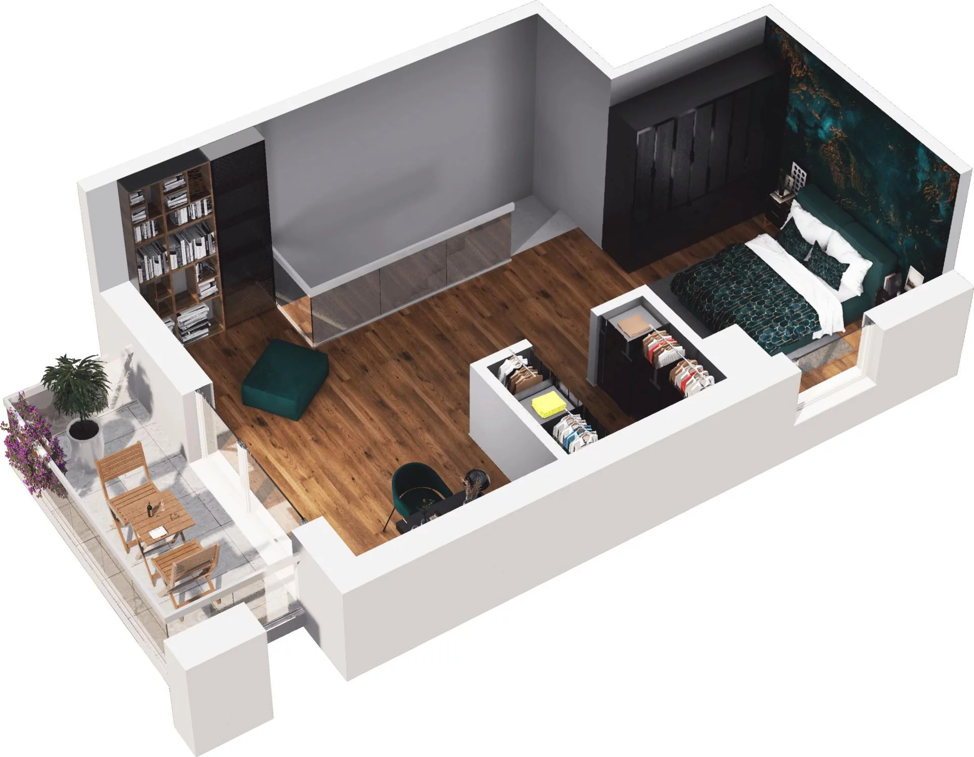 2 pokoje, apartament 64,36 m², parter, oferta nr 5.01, Pino Resort, Gdańsk, Wyspa Sobieszewska, Sobieszewo, ul. Turystyczna 90
