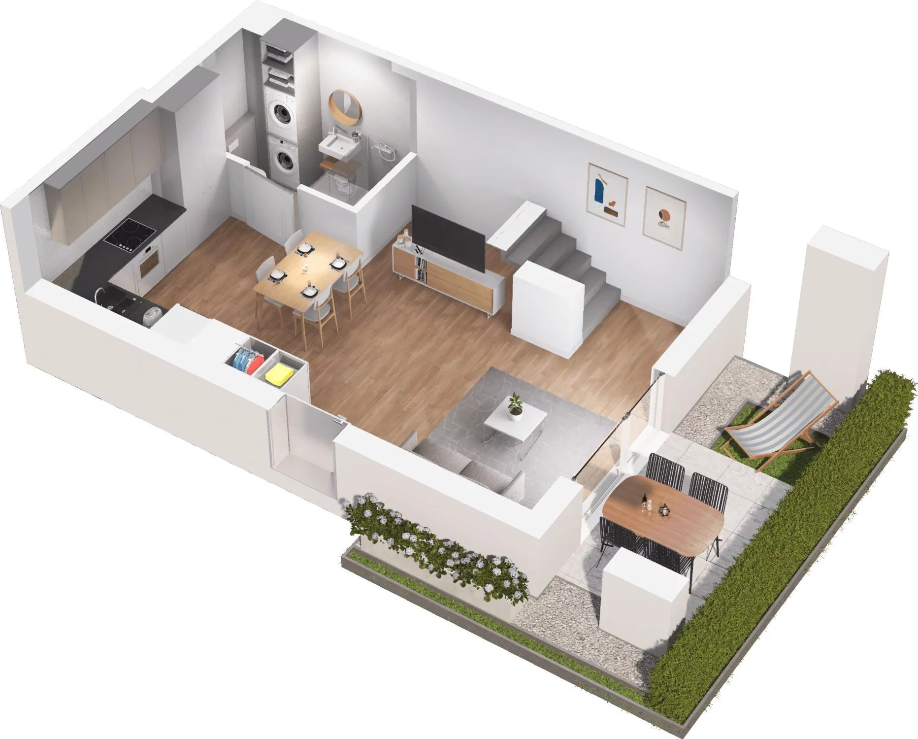 2 pokoje, apartament 63,66 m², parter, oferta nr 5.06, Pino Resort, Gdańsk, Wyspa Sobieszewska, Sobieszewo, ul. Turystyczna 90