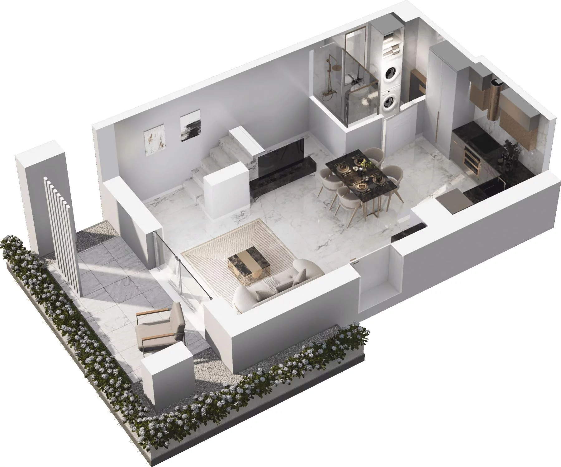 2 pokoje, apartament 63,79 m², parter, oferta nr 5.09, Pino Resort, Gdańsk, Wyspa Sobieszewska, Sobieszewo, ul. Turystyczna 90