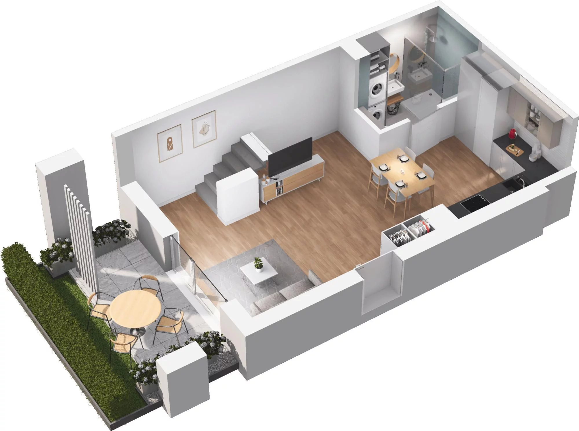 2 pokoje, apartament 69,80 m², parter, oferta nr 5.10, Pino Resort, Gdańsk, Wyspa Sobieszewska, Sobieszewo, ul. Turystyczna 90