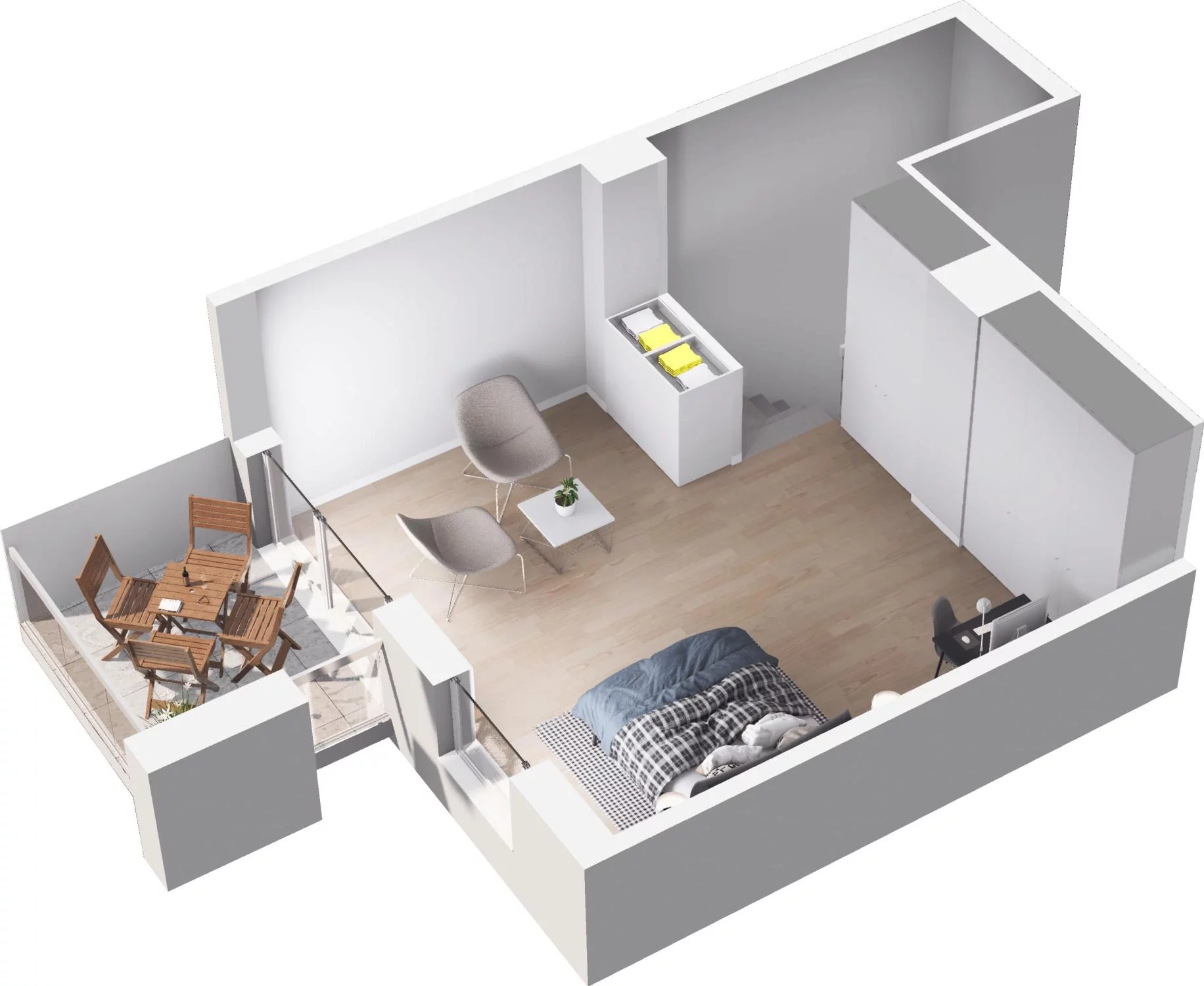 2 pokoje, apartament 60,70 m², parter, oferta nr 6.12, Pino Resort, Gdańsk, Wyspa Sobieszewska, Sobieszewo, ul. Turystyczna 90