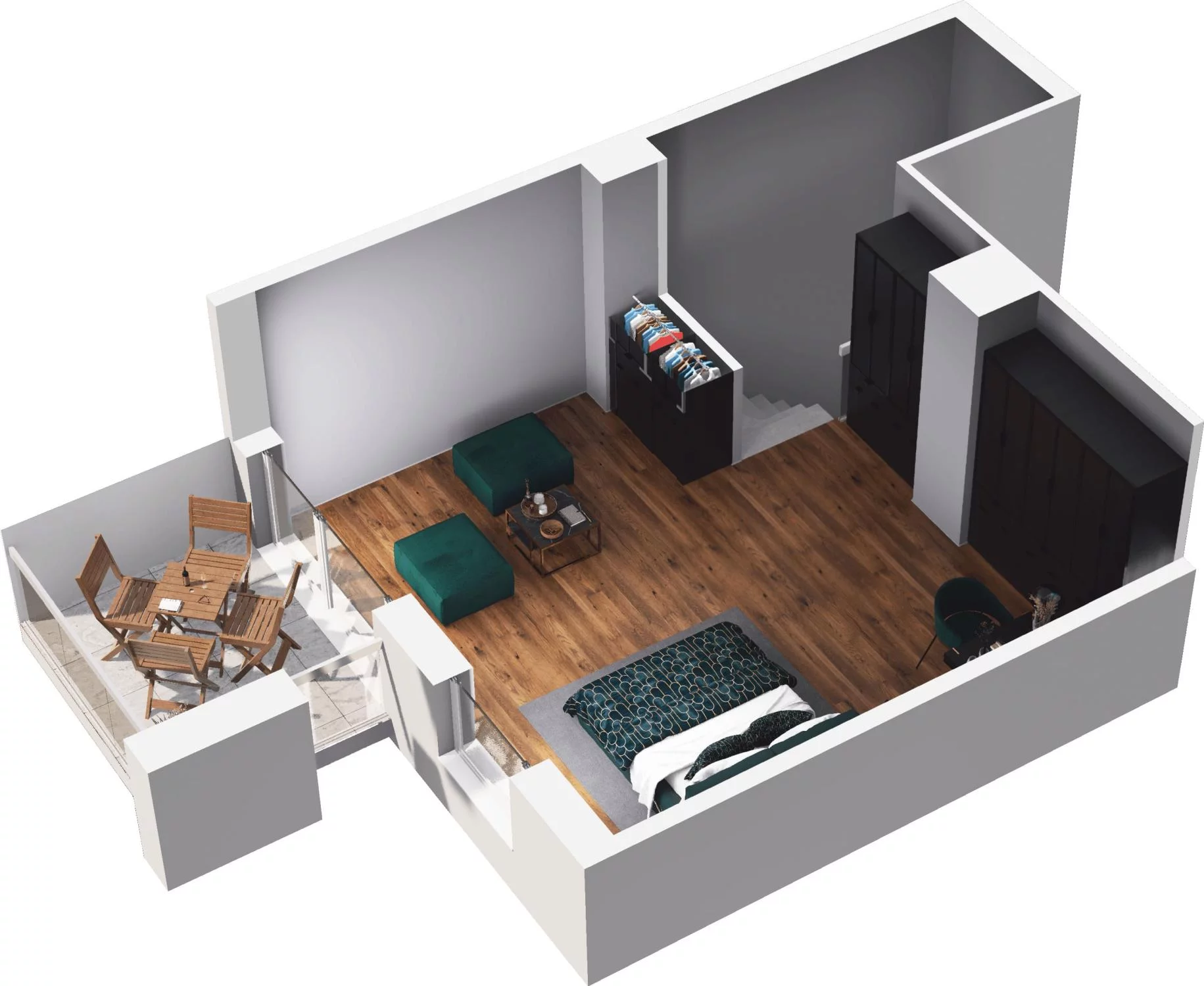2 pokoje, apartament 60,70 m², parter, oferta nr 6.12, Pino Resort, Gdańsk, Wyspa Sobieszewska, Sobieszewo, ul. Turystyczna 90