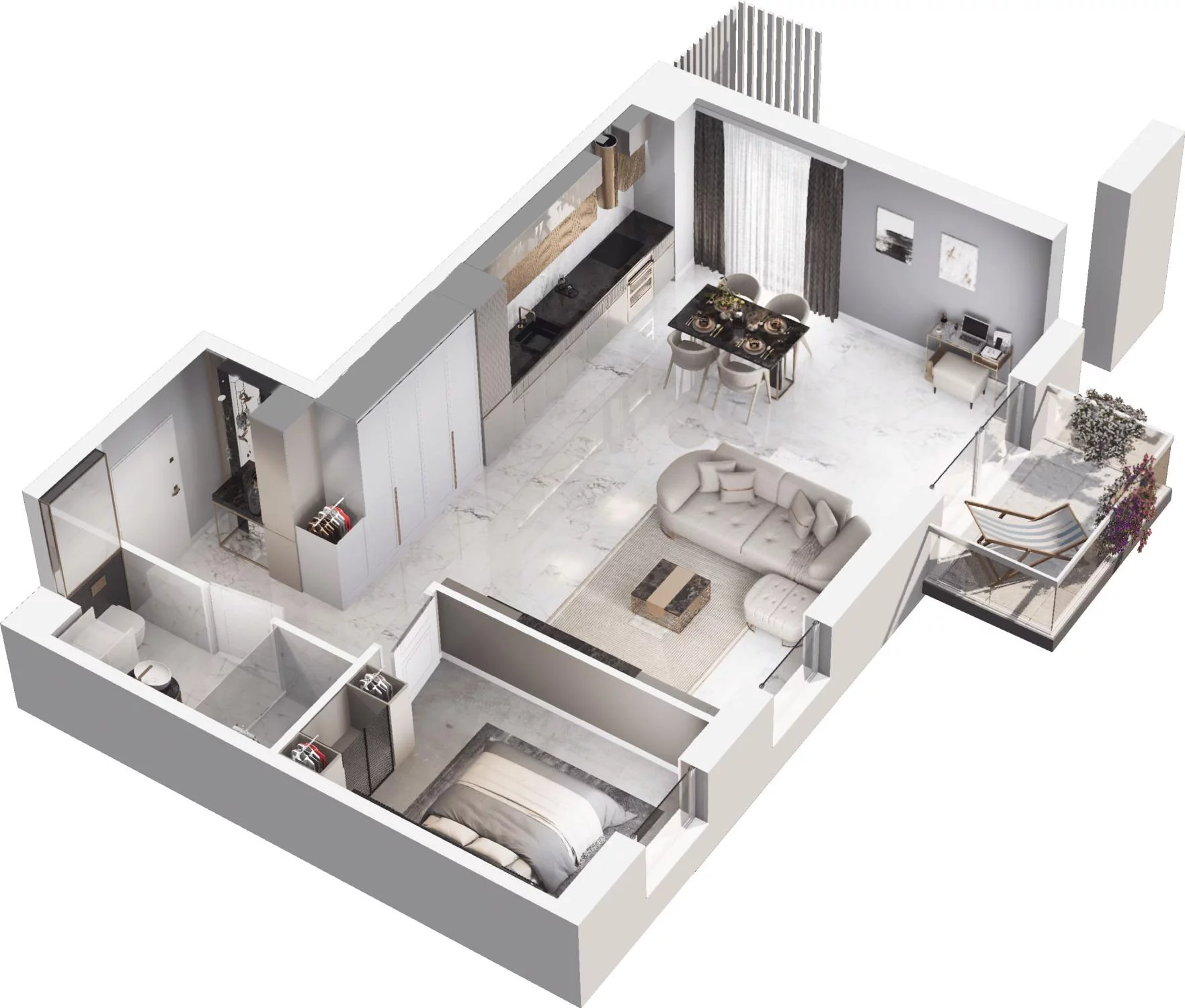 2 pokoje, apartament 60,82 m², piętro 1, oferta nr 6.31, Pino Resort, Gdańsk, Wyspa Sobieszewska, Sobieszewo, ul. Turystyczna 90
