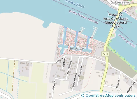 Lokalizacja inwestycji Sol Marina