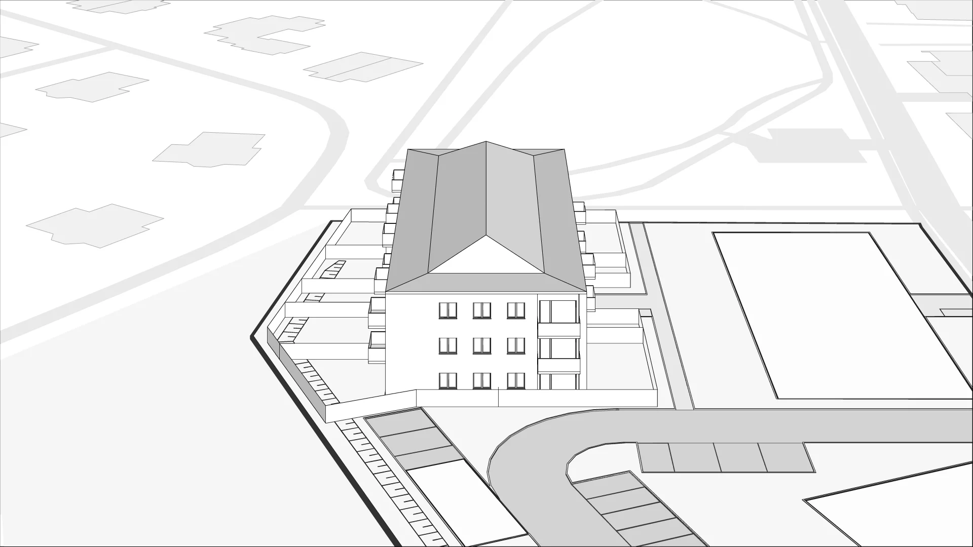 Wirtualna makieta 3D mieszkania 70.5 m², A-26