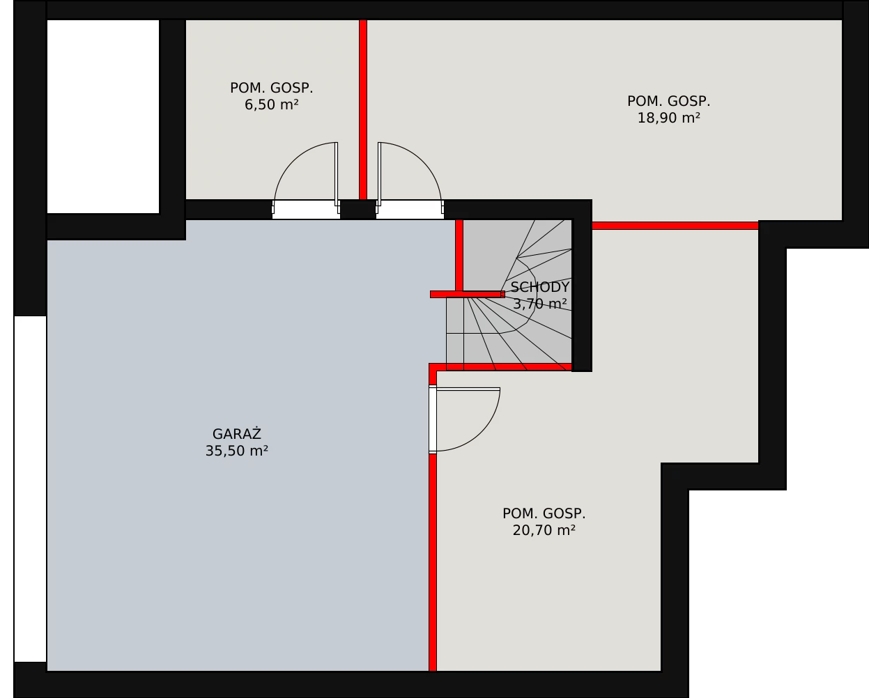 Dom 246,20 m², oferta nr 1.A1, Gaia Park, Konstancin-Jeziorna, Konstancin, Konstancin, ul. Torowa 1