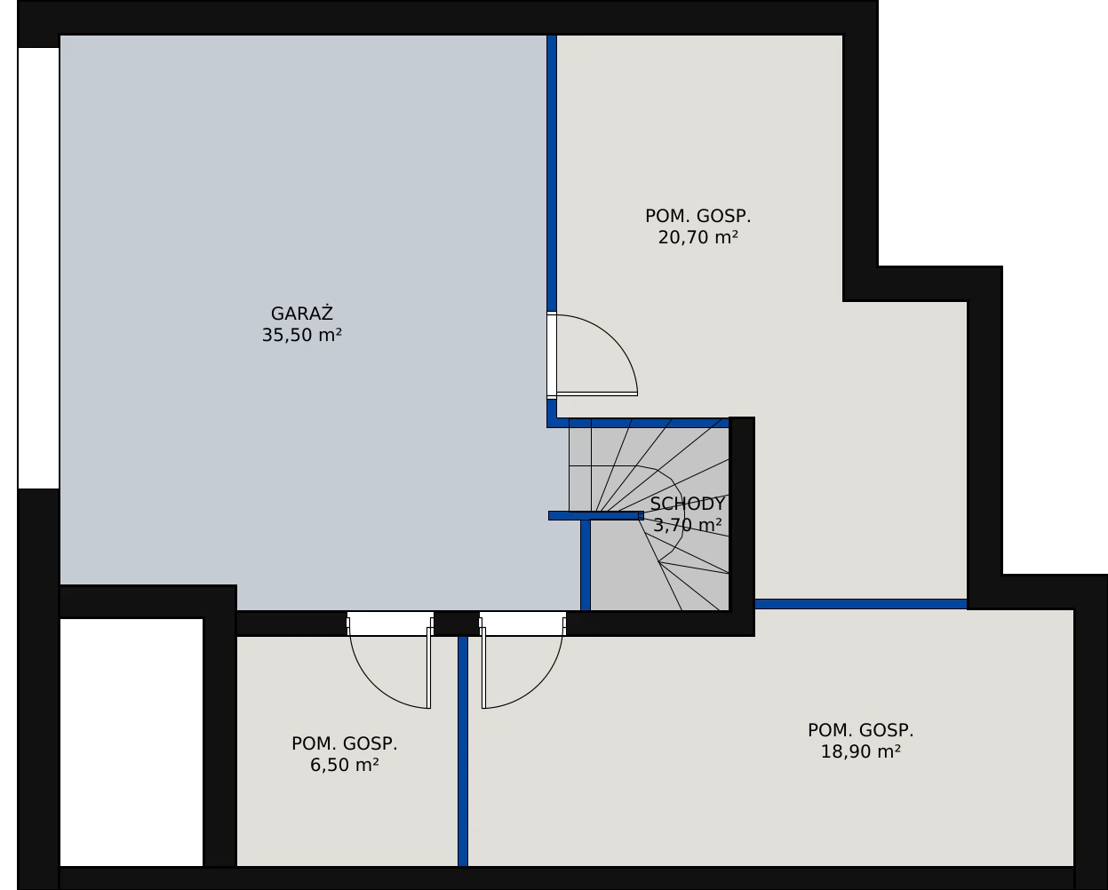 Dom i rezydencja 246,00 m², oferta nr 5.A1, Gaia Park, Konstancin-Jeziorna, Konstancin, Konstancin, ul. Torowa 1