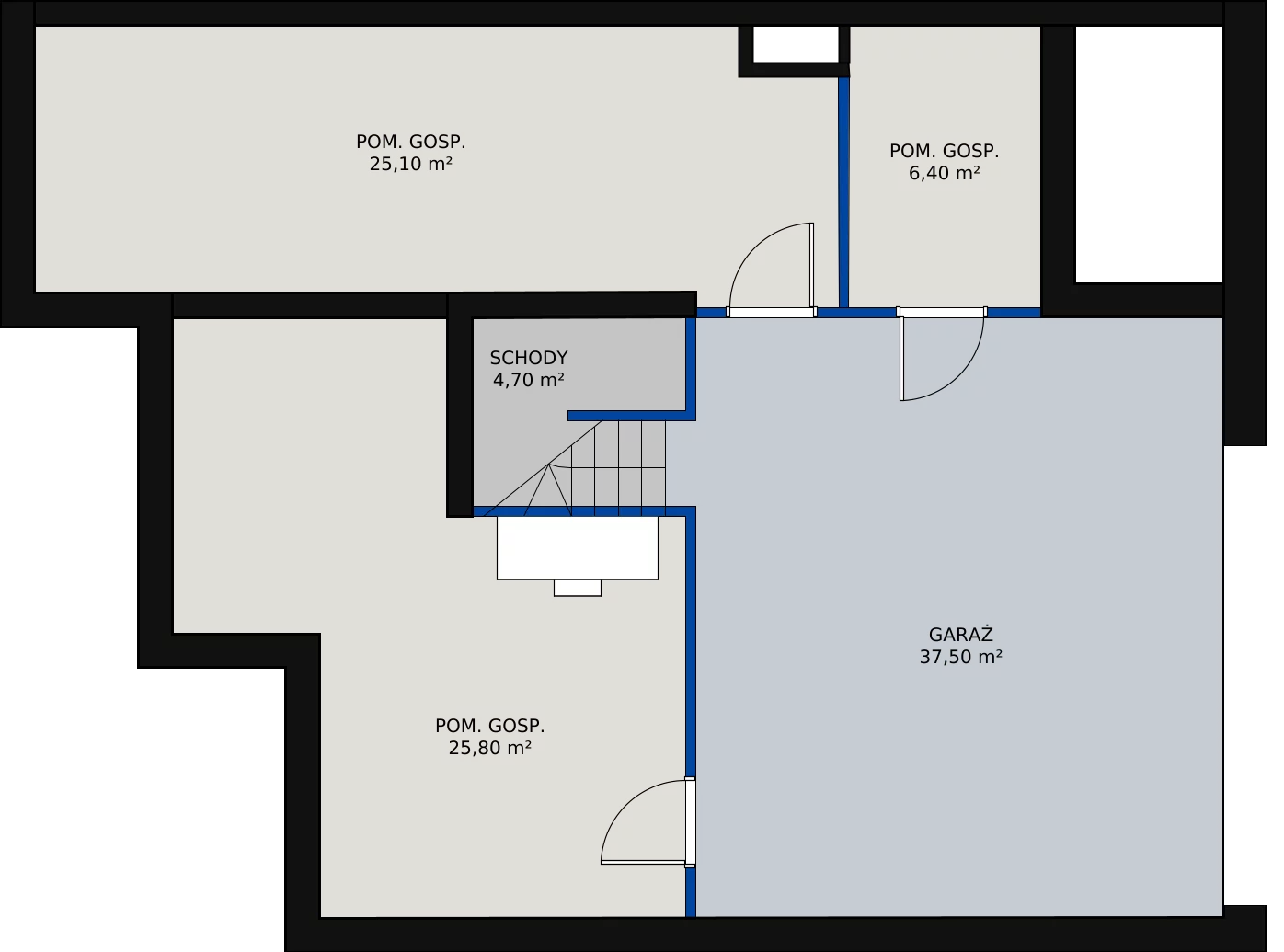 Dom i rezydencja 284,06 m², oferta nr 10.B1, Gaia Park, Konstancin-Jeziorna, Konstancin, Konstancin, ul. Torowa 1