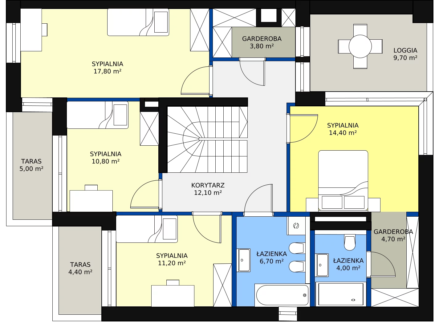 Dom i rezydencja 284,06 m², oferta nr 10.B1, Gaia Park, Konstancin-Jeziorna, Konstancin, Konstancin, ul. Torowa 1