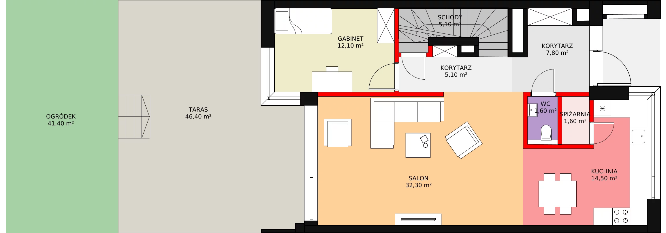 Dom i rezydencja 222,20 m², oferta nr 15.B2, Gaia Park, Konstancin-Jeziorna, Konstancin, Konstancin, ul. Torowa 1