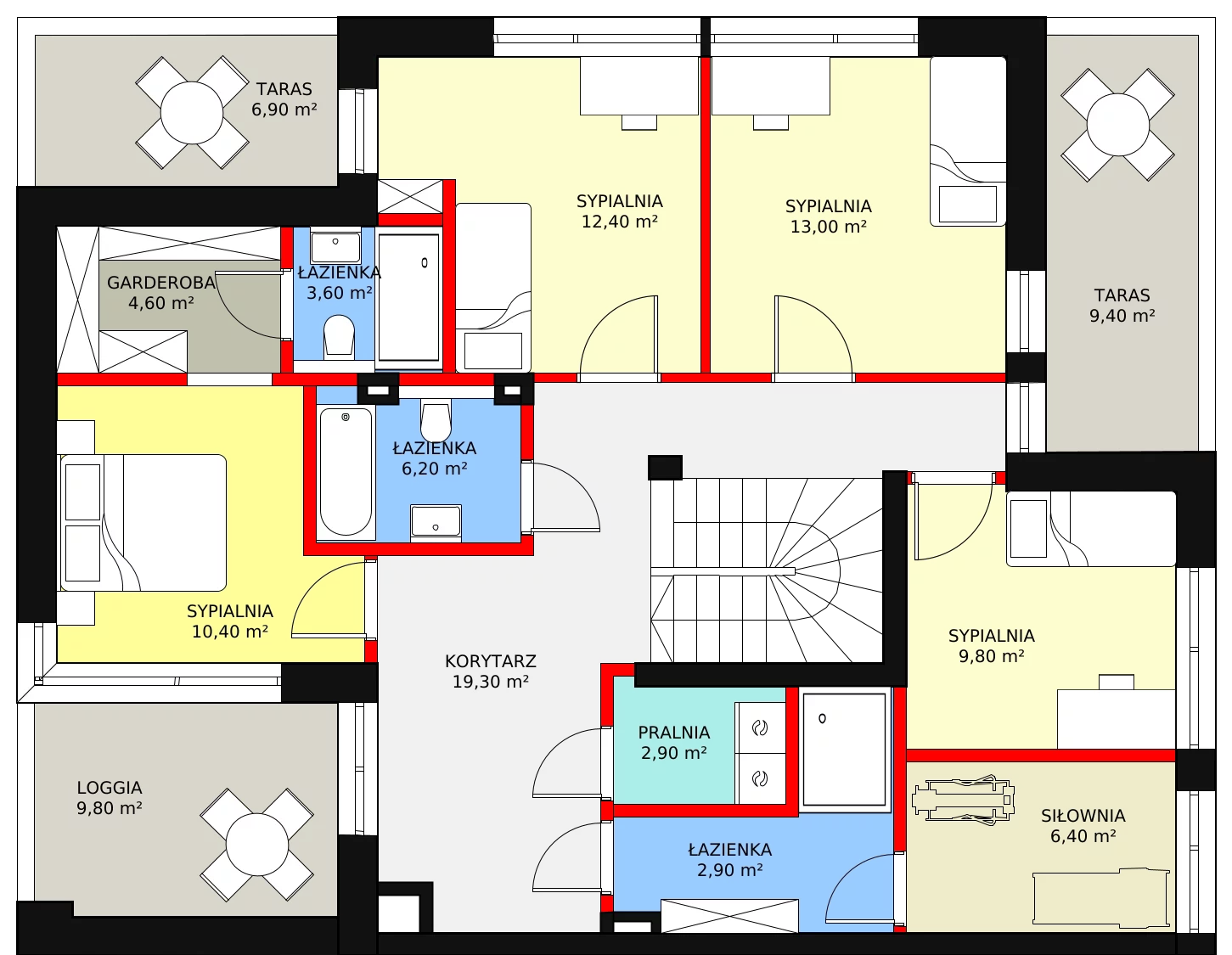 Dom i rezydencja 339,60 m², oferta nr 18.C, Gaia Park, Konstancin-Jeziorna, Konstancin, Konstancin, ul. Torowa 1