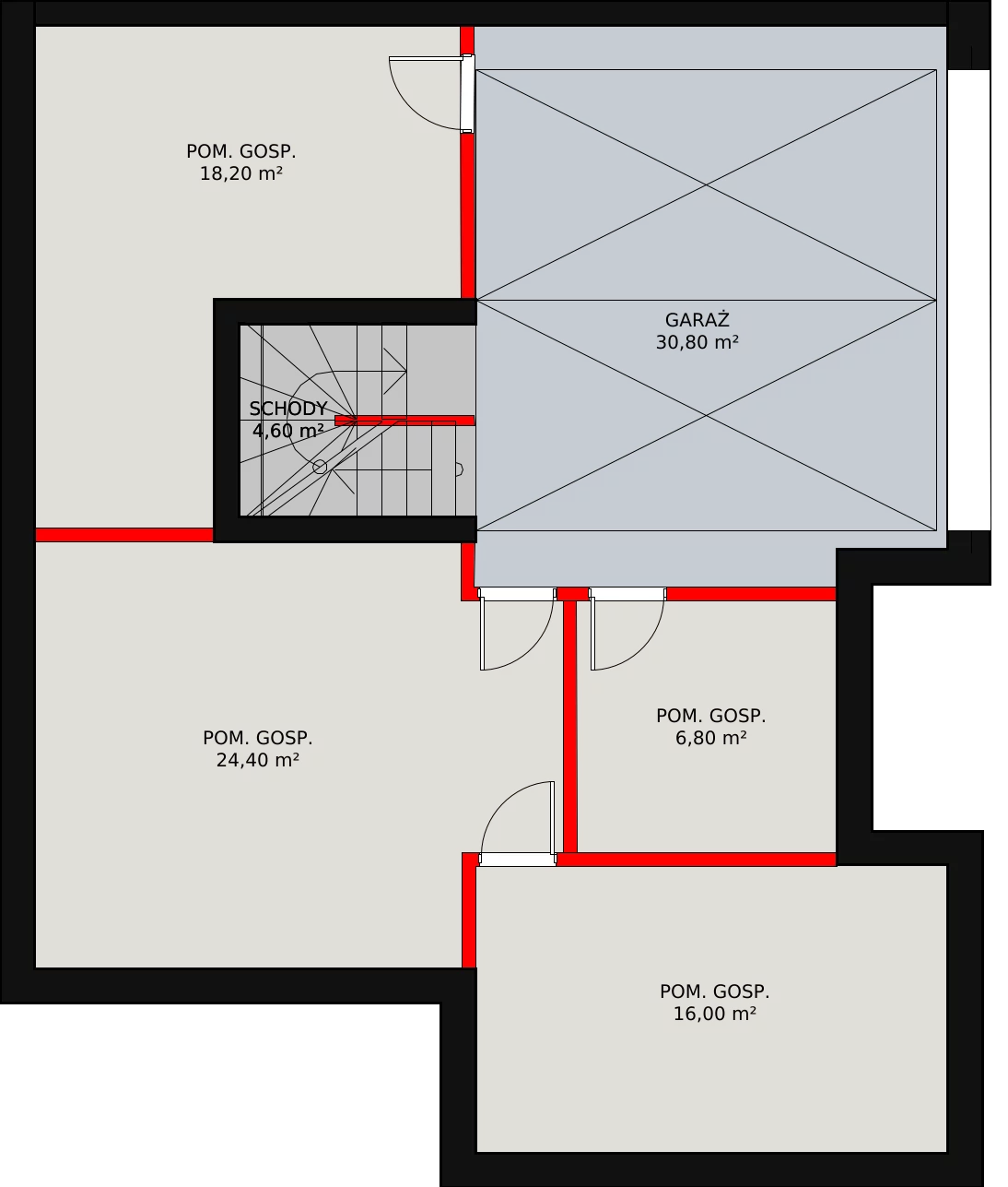 Dom i rezydencja 290,50 m², oferta nr 29.D, Gaia Park, Konstancin-Jeziorna, Konstancin, Konstancin, ul. Torowa 1