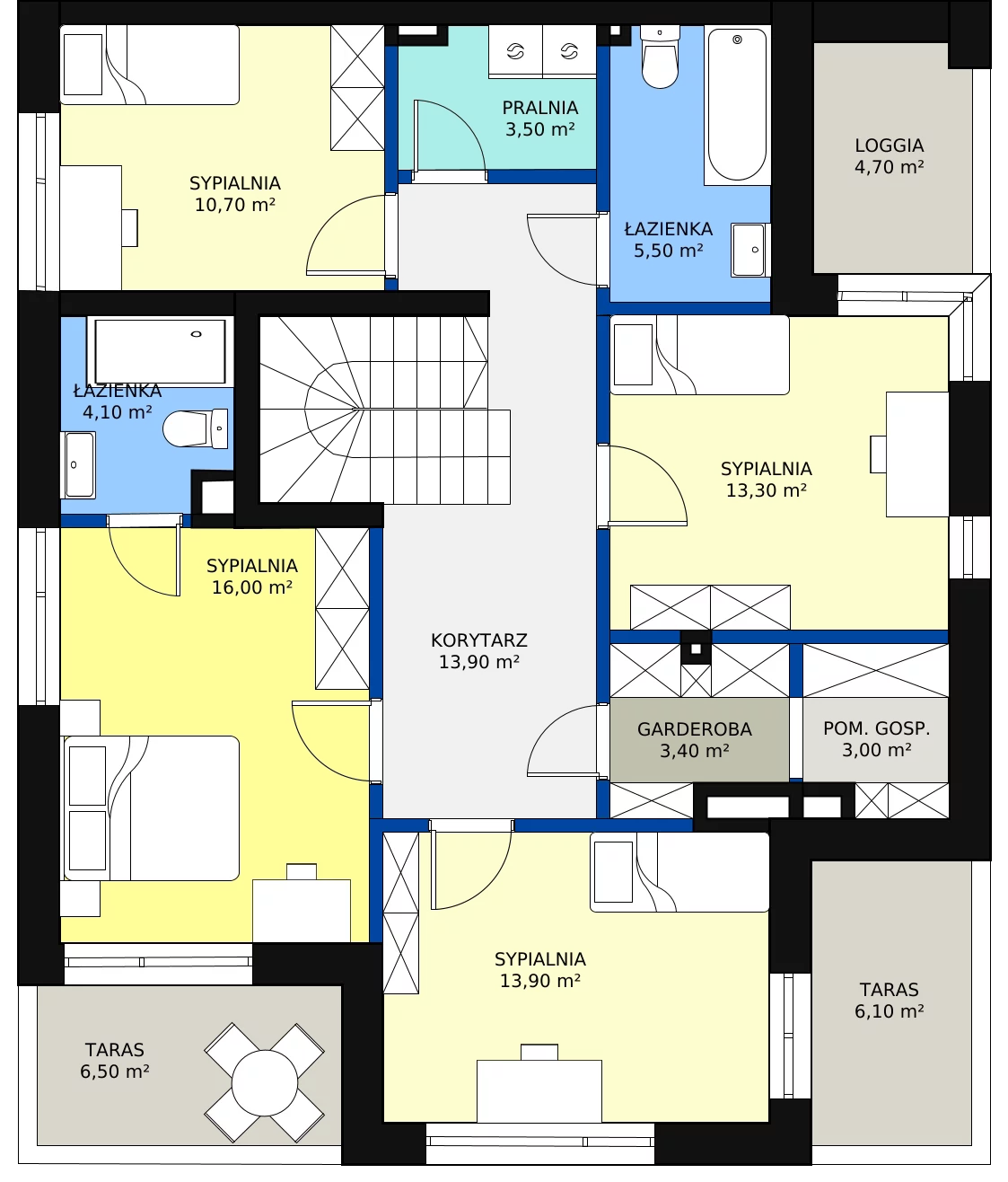 Dom i rezydencja 293,12 m², oferta nr 29.D, Gaia Park, Konstancin-Jeziorna, Konstancin, Konstancin, ul. Torowa 1