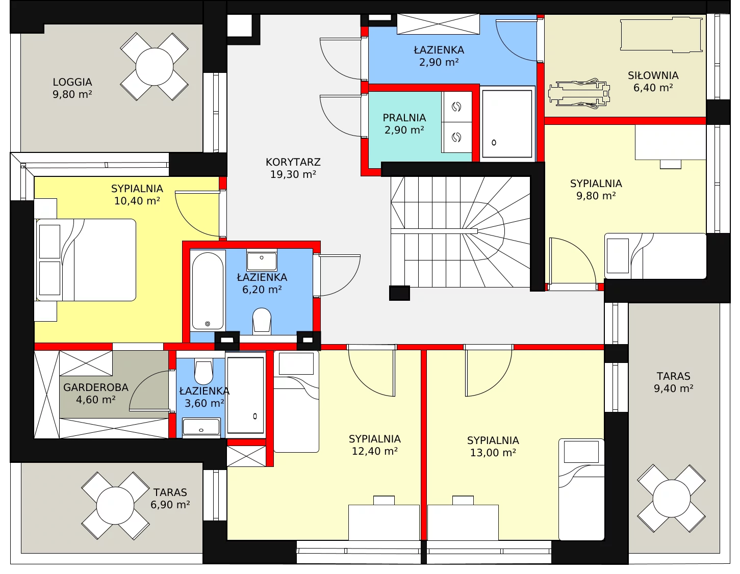 Dom i rezydencja 339,60 m², oferta nr 21.C, Gaia Park, Konstancin-Jeziorna, Konstancin, Konstancin, ul. Torowa 1