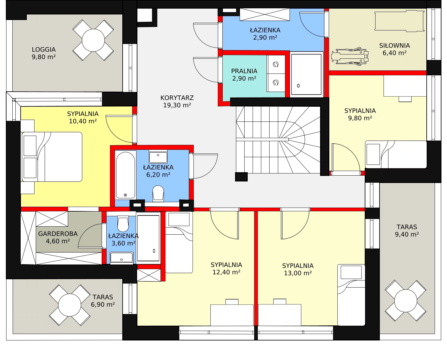 Dom i rezydencja 339,60 m², oferta nr 25.C, Gaia Park, Konstancin-Jeziorna, Konstancin, Konstancin, ul. Torowa 1