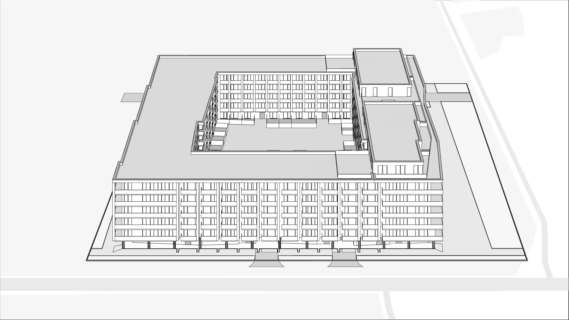 Wirtualna makieta 3D inwestycji Miasto Polskich Mistrzów Olimpijskich - Paryż