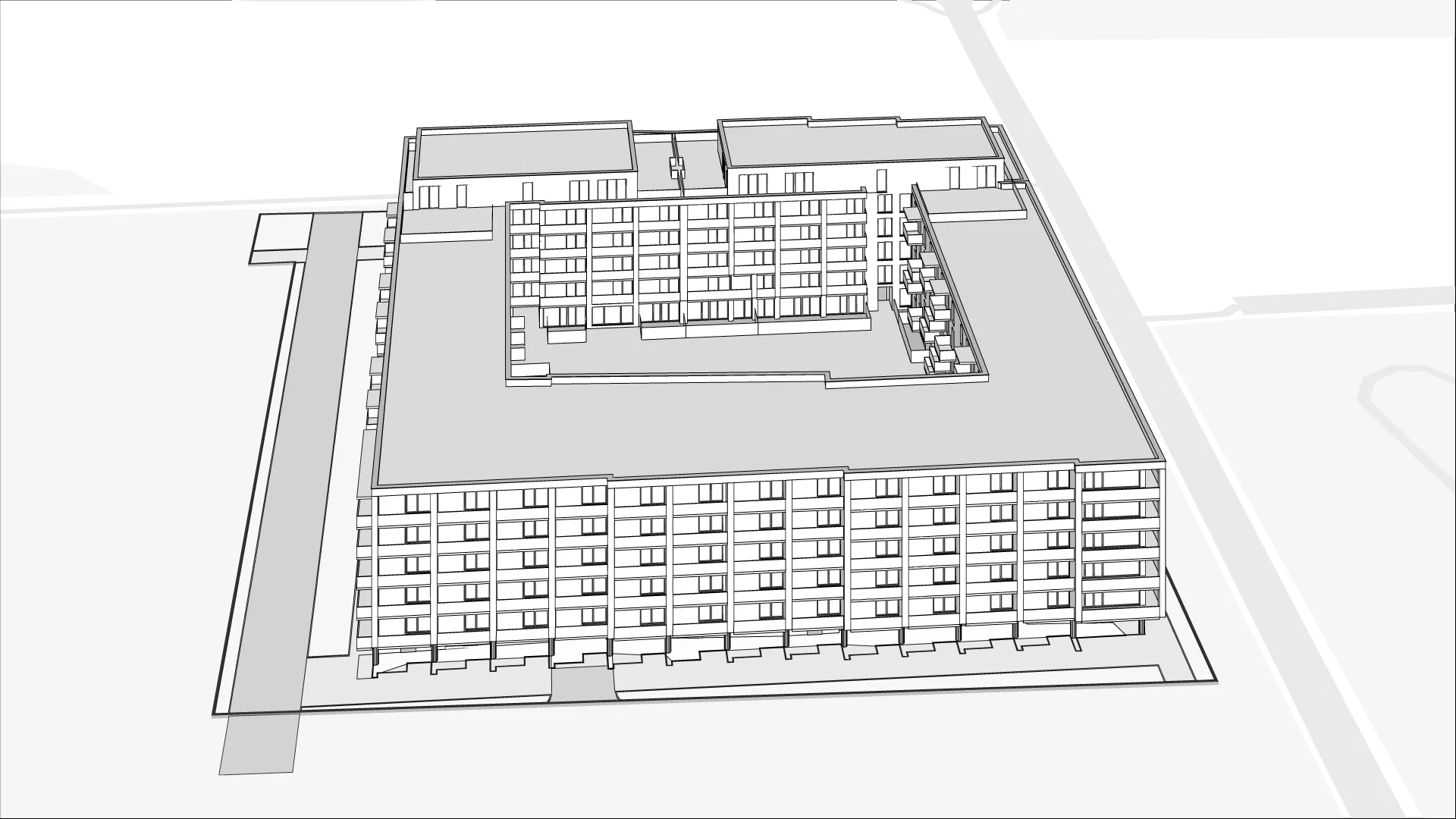 Wirtualna makieta 3D mieszkania 25.87 m², B.G253