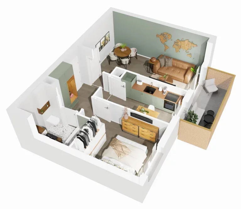 2 pokoje, mieszkanie 43,78 m², piętro 5, oferta nr 8/1191, Nowy Grabiszyn 8, Wrocław, Grabiszyn-Grabiszynek, Fabryczna, ul. Miedziana