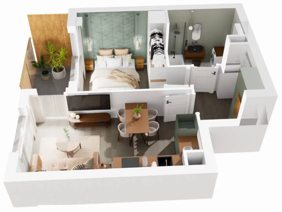 2 pokoje, mieszkanie 33,18 m², piętro 6, oferta nr 8/1264, Nowy Grabiszyn 8, Wrocław, Grabiszyn-Grabiszynek, Fabryczna, ul. Miedziana