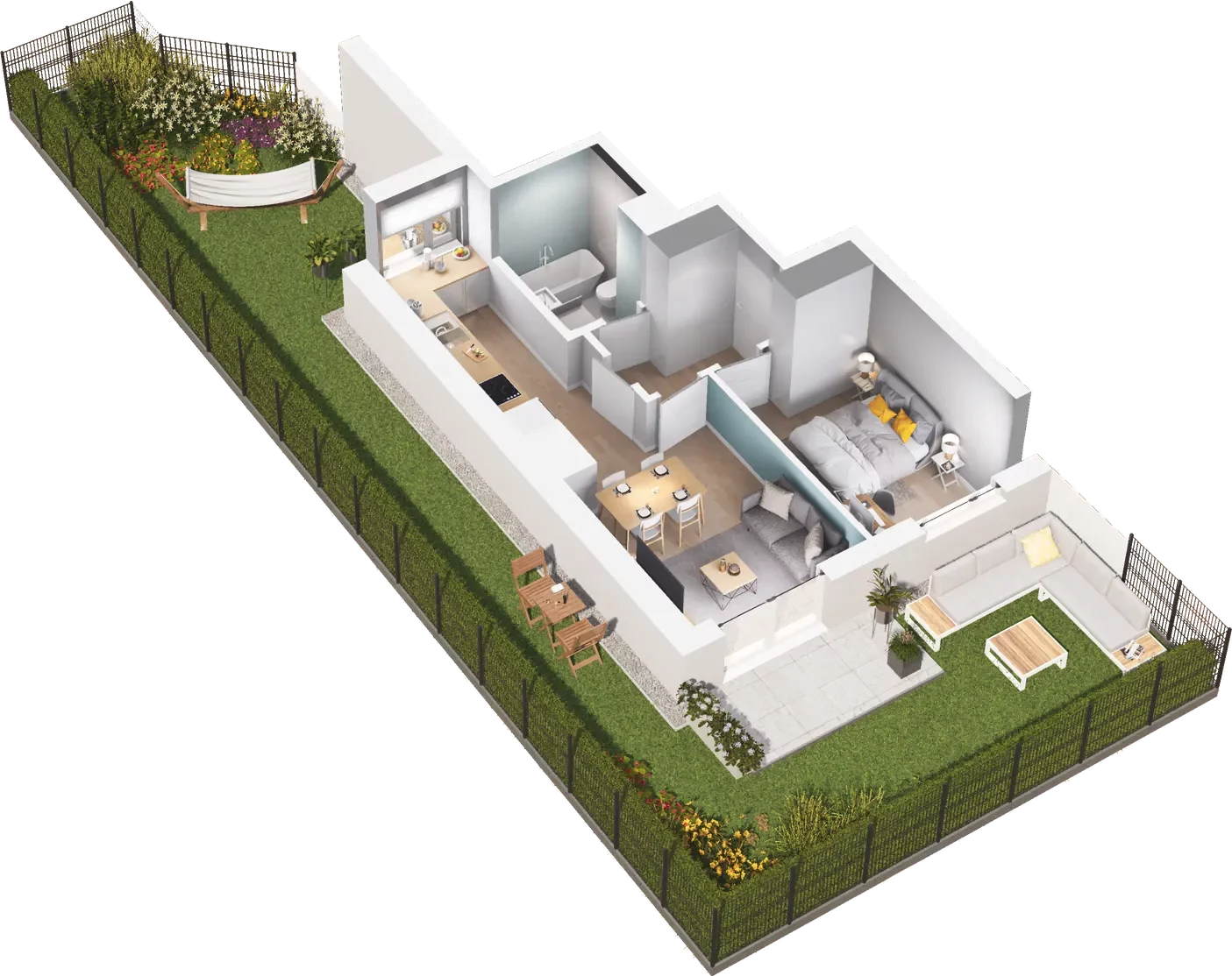 2 pokoje, mieszkanie 38,08 m², parter, oferta nr 3/93, Osiedle Prystora, Warszawa, Ursus, Skorosze, ul. Prystora