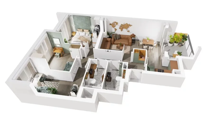 4 pokoje, mieszkanie 75,92 m², piętro 6, oferta nr 8/1296, Nowy Grabiszyn 8, Wrocław, Grabiszyn-Grabiszynek, Fabryczna, ul. Miedziana