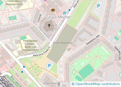 Lokalizacja inwestycji Zaspa Wygodnie