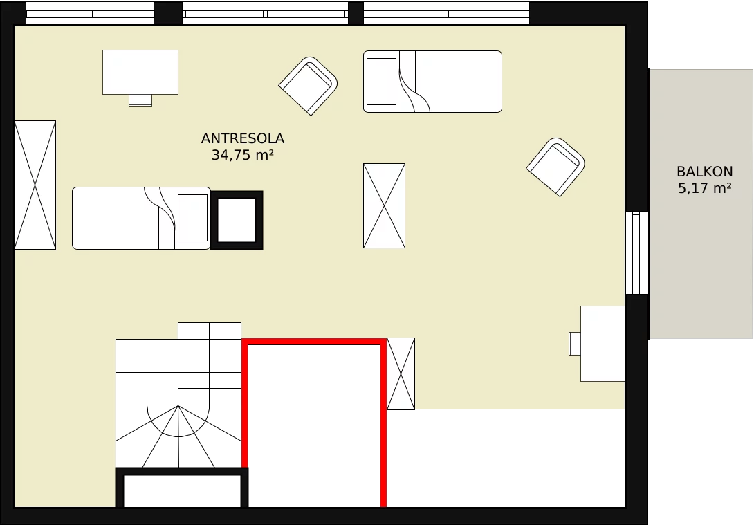 Mieszkanie 94,71 m², piętro 2, oferta nr D-13, Aalto, Gdańsk, Wrzeszcz, ul. Ogrodowa