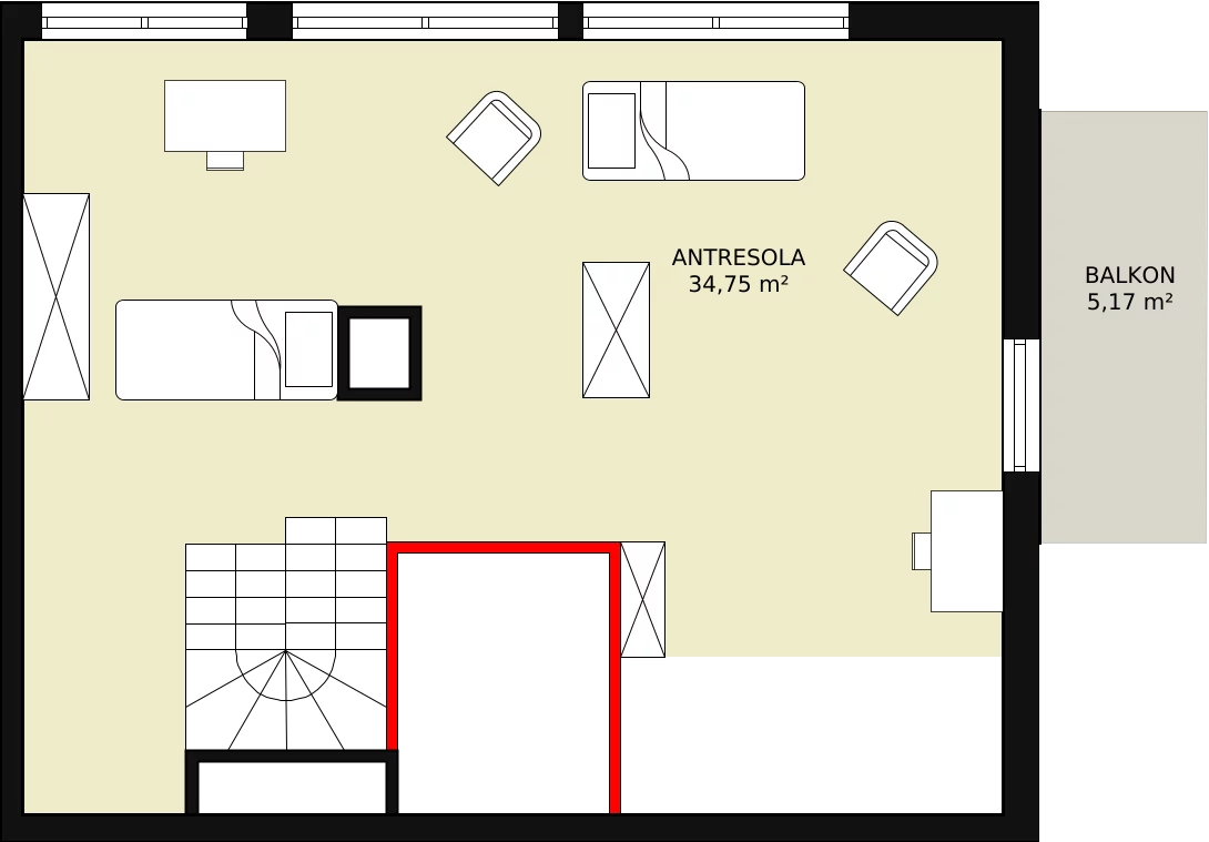 Mieszkanie 94,71 m², piętro 2, oferta nr F-14, Aalto, Gdańsk, Wrzeszcz, ul. Ogrodowa