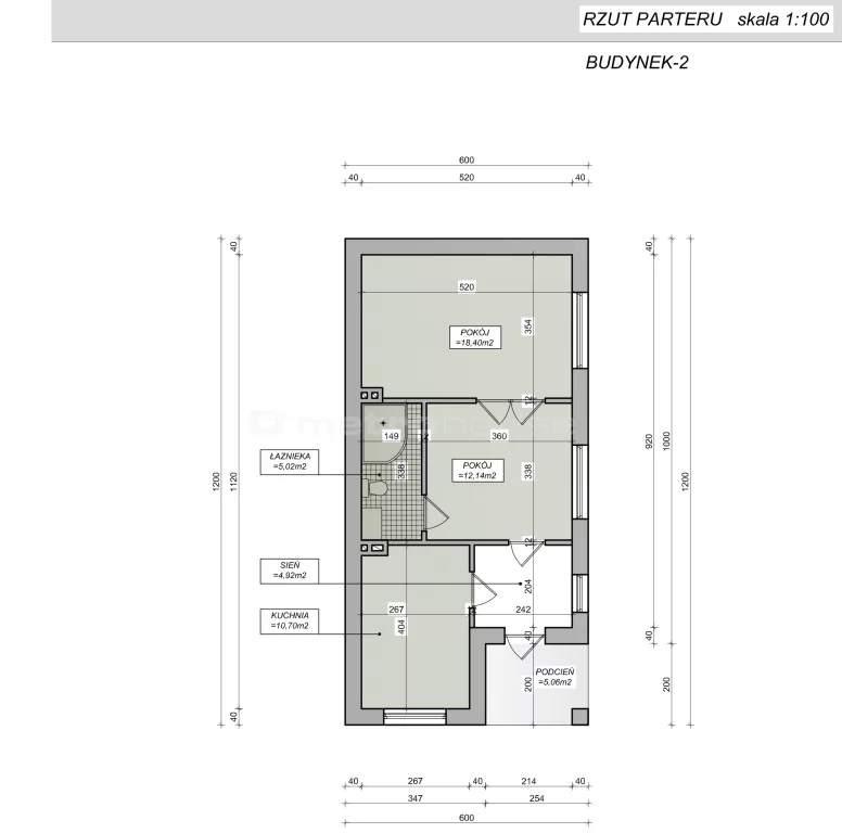 Dom 410,12 m², oferta nr , SDHIPY710, Węgrów, Piwna
