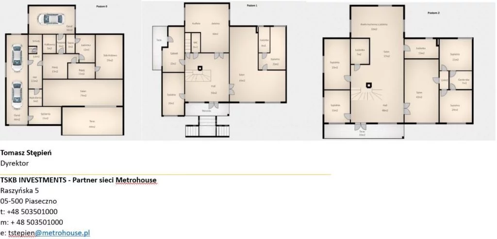 Dom 681,00 m², oferta nr , SDLARY124, Piaseczno