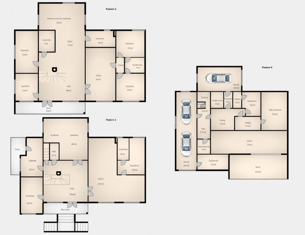 Dom 681,00 m², oferta nr , SDLARY124, Piaseczno