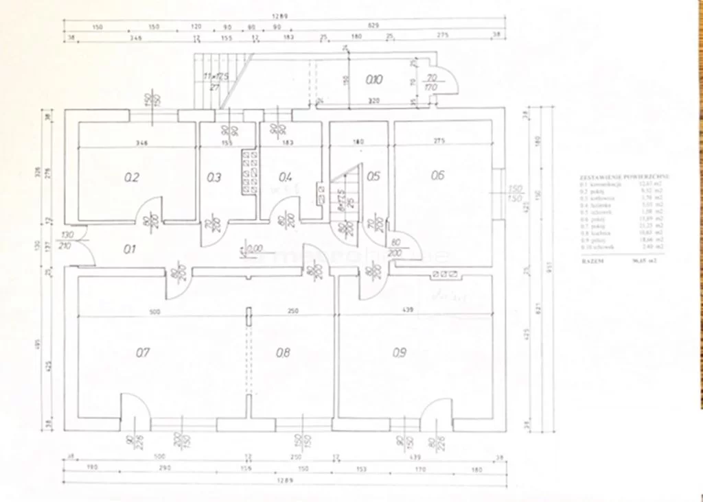 Dom 350,90 m², oferta nr , SDJACY221, Ostrowo, Bielawska
