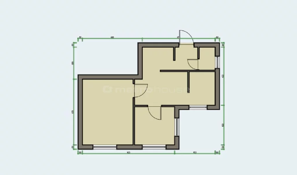 Dom 63,00 m², oferta nr , SDZIZI524, Cielemęc