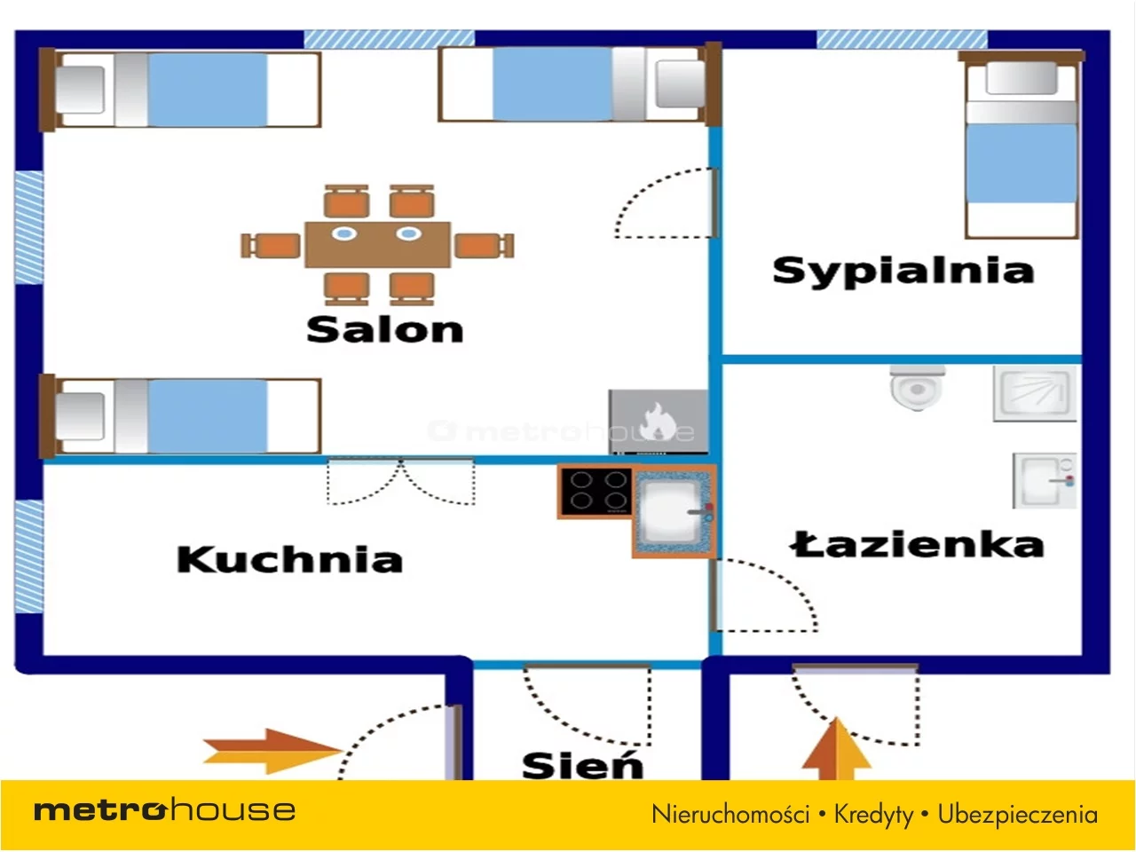 Dom 53,00 m², oferta nr , MEXO616, Janów Podlaski