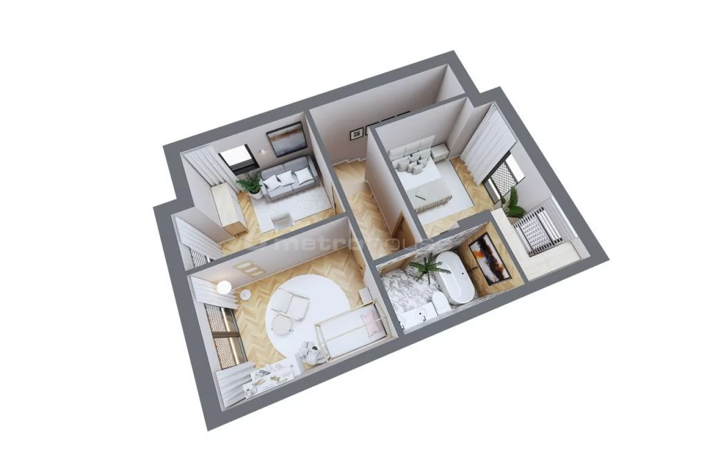 Dom 93,97 m², oferta nr , SDRIHY239, Rąbień AB, Przyjazna