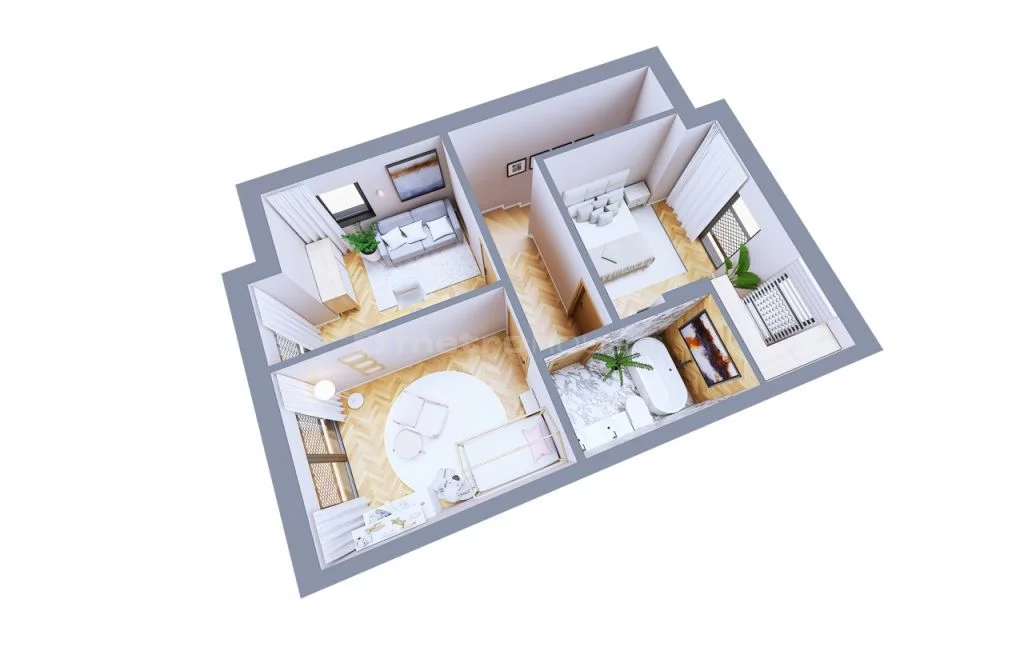 Dom 93,97 m², oferta nr , SDRIHY239, Rąbień AB, Przyjazna