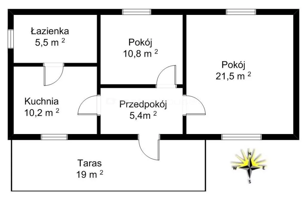 Dom i rezydencja 53,00 m², oferta nr , SUCO138, Radom