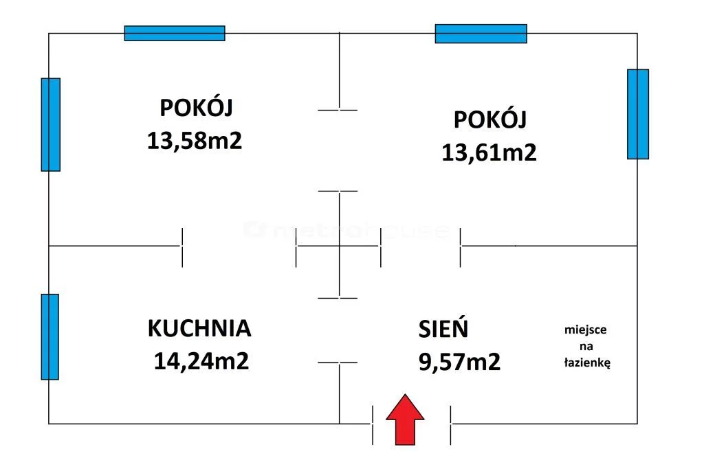 Dom 67,00 m², oferta nr , SDNITE631, Stary Bartków