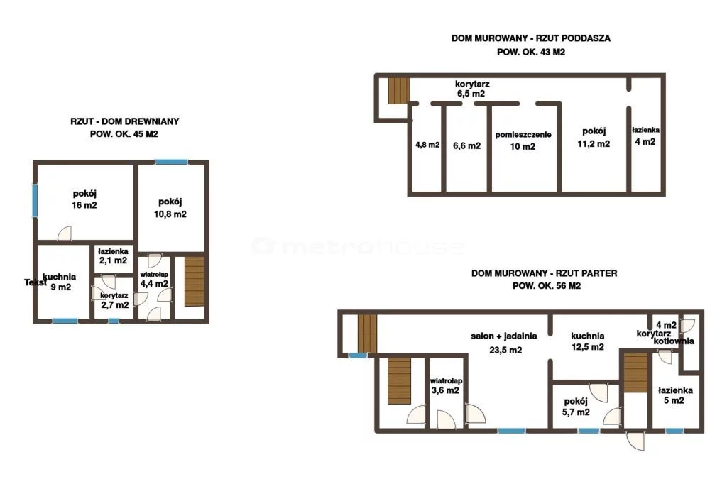 Dom 145,00 m², oferta nr , SDMECY489, Ostrołęka, Szyszkowa