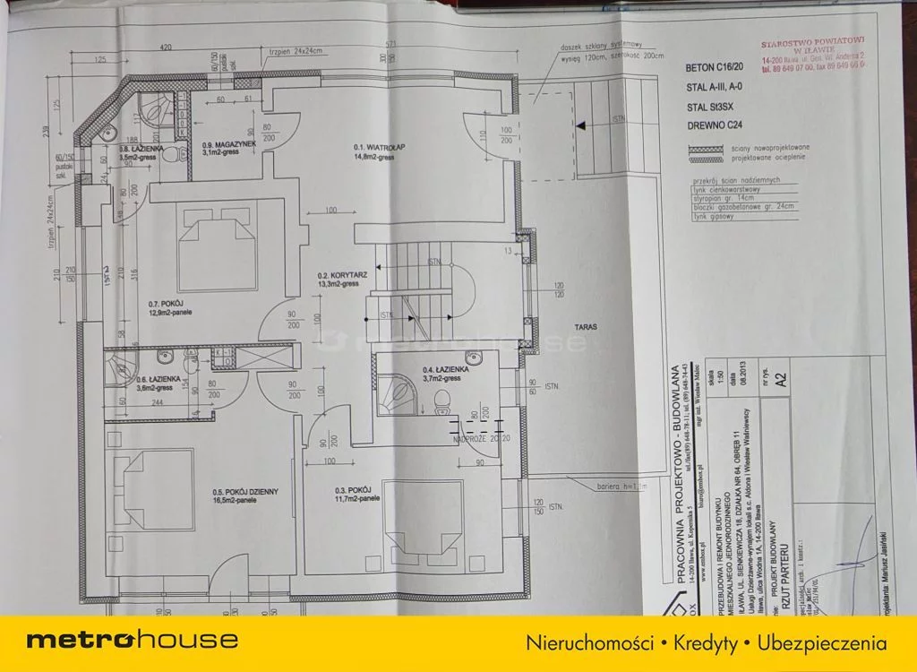 Dom 810,00 m², oferta nr , SDJOHU254, Iława, Sienkiewicza