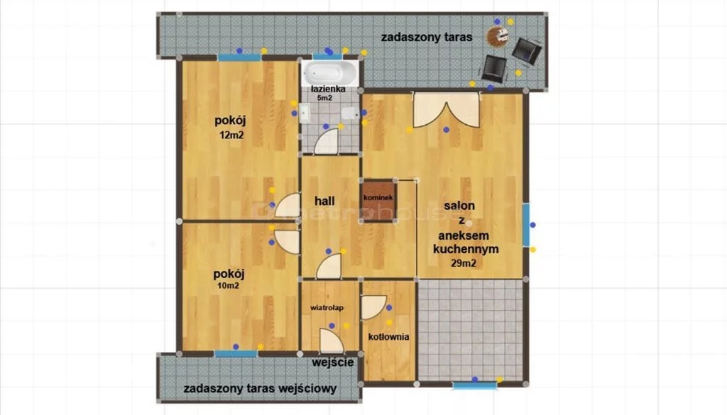 Dom 94,00 m², oferta nr , SDSUMI285, Białe Błoto