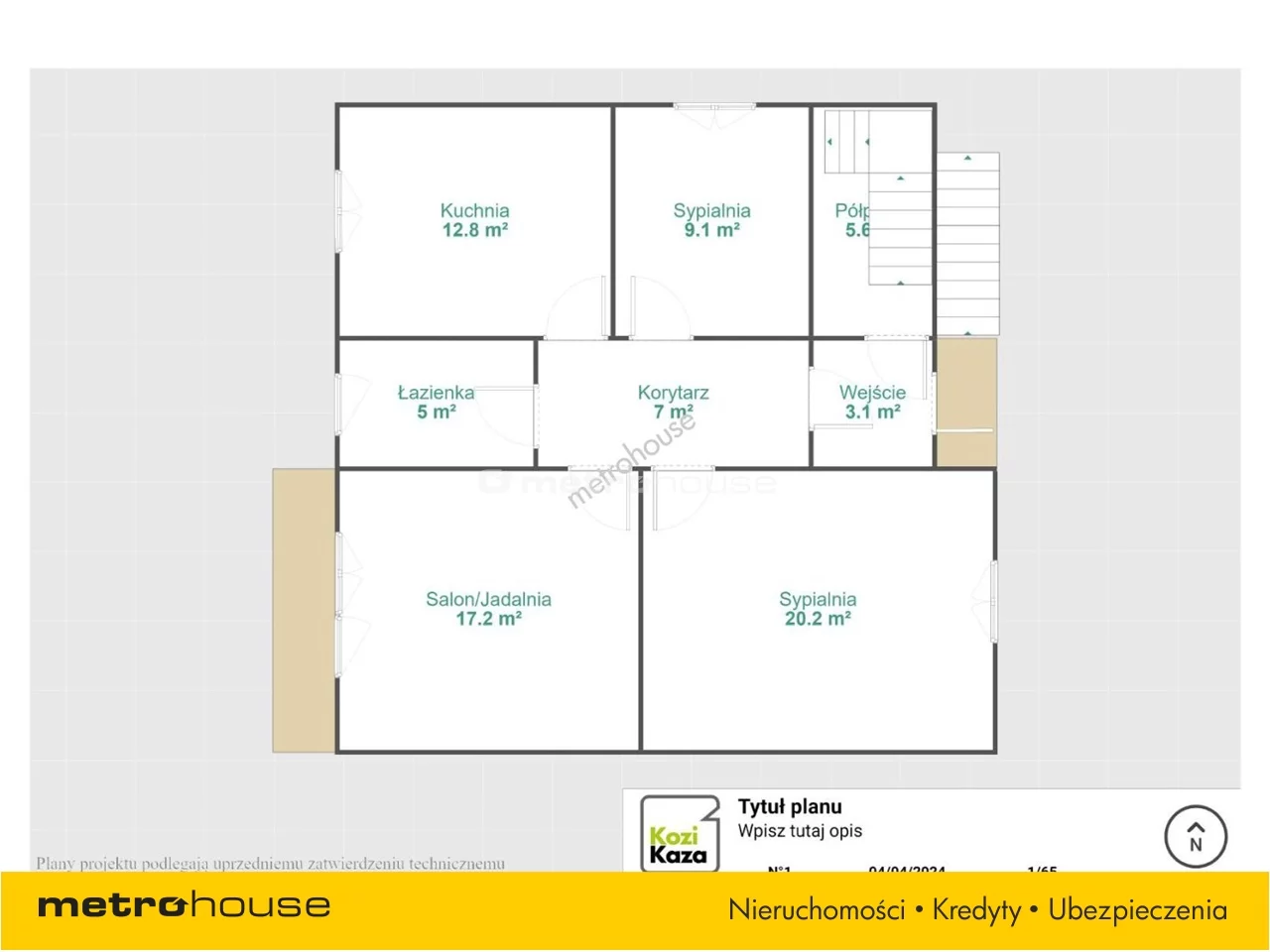 Dom 80,00 m², oferta nr , HYXU313, Chorzele