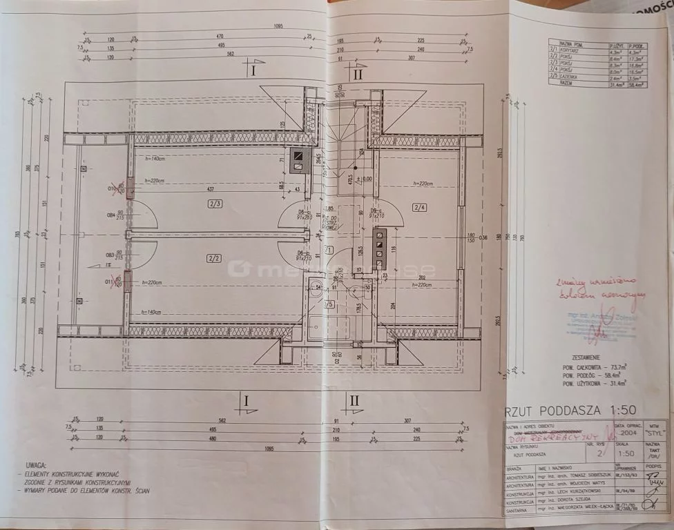 Dom 132,00 m², oferta nr , SDSIJU747, Winiec, Leśna