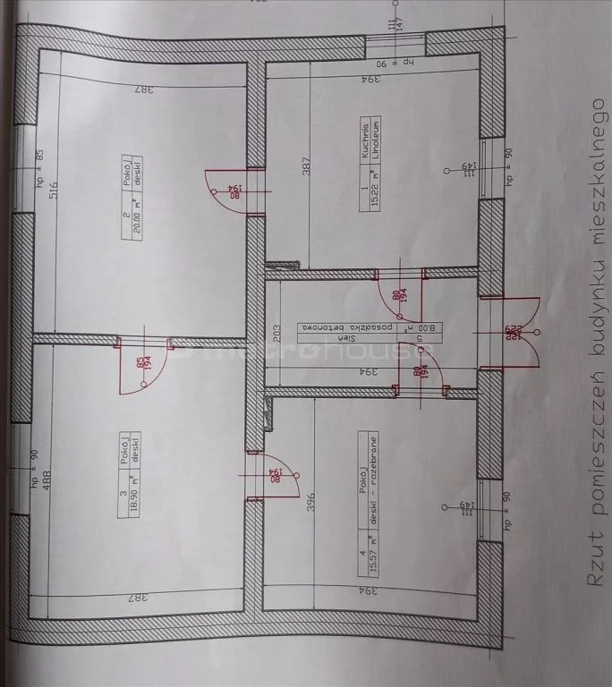 Dom 77,70 m², oferta nr , HYCY084, Leśnica