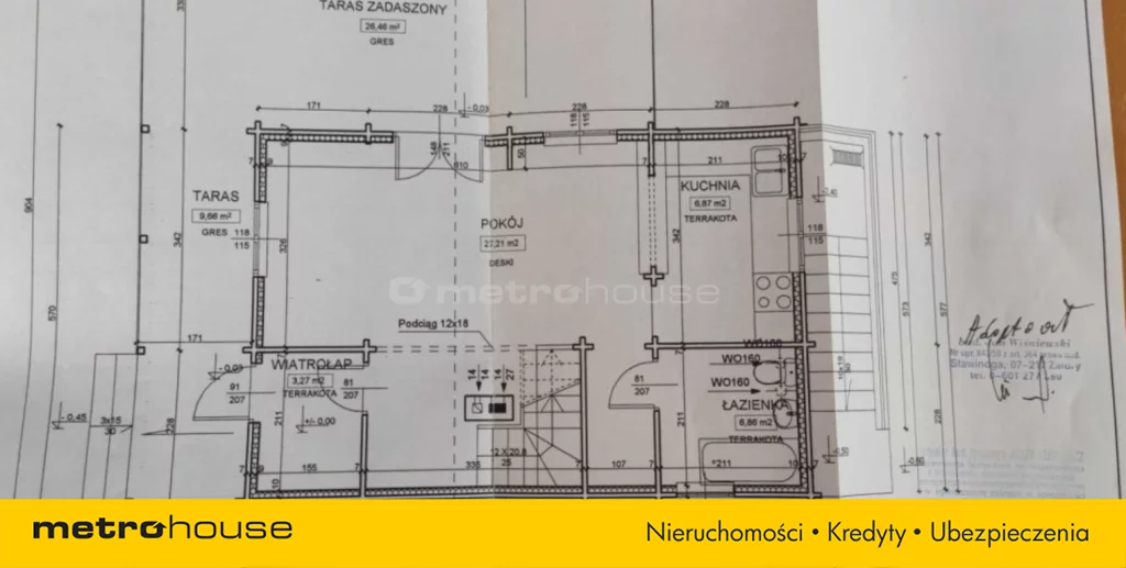 Dom 95,00 m², oferta nr , SDHUGO658, Stawinoga, Miła
