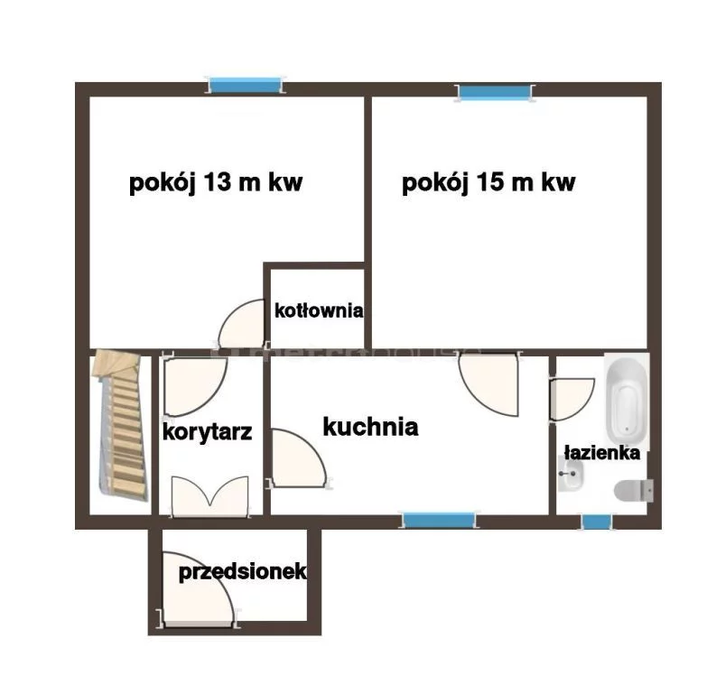 Dom 77,00 m², oferta nr , SDKIFU763, Jamielnik, Nowomiejska