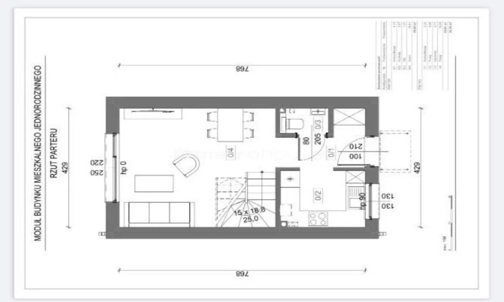 Dom 55,00 m², oferta nr , SDJETE475, Oleśnica