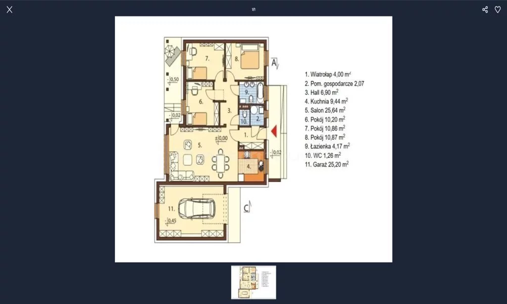 Dom 110,00 m², oferta nr , SDKULY380, Arciechów, Starorzecze