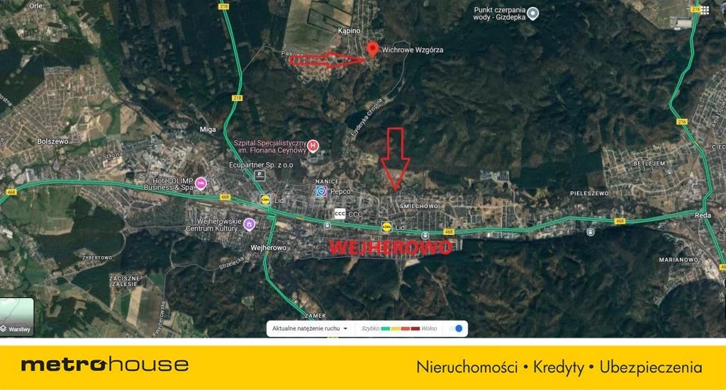 Dom i rezydencja 73,00 m², oferta nr , SDRUGI172, Kąpino, Wichrowe Wzgórze
